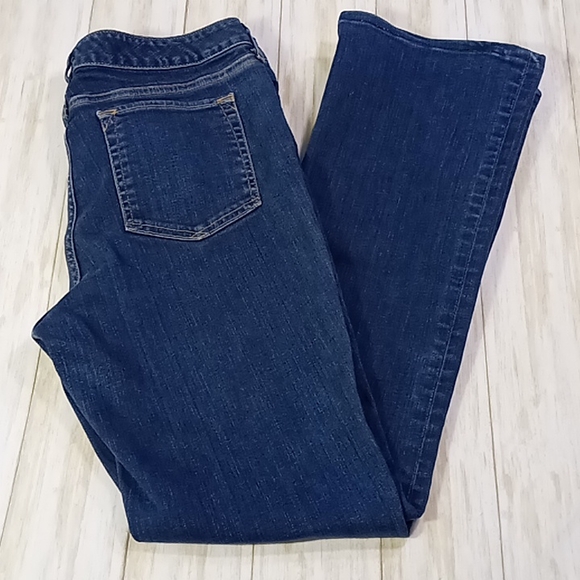 Eddie Bauer Mid-Rise Bootcut Blue Jeans Size 12 - Picture 8 of 16